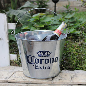 Factory Maat Metalen Gegalvaniseerd Grote Drink Emmer Gepoedercoat Party Opslag Beers Cool <span class=keywords><strong>Ice</strong></span> Emmer - Product Image 6