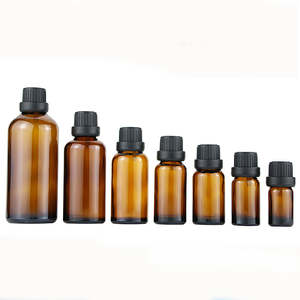 Flacon en verre ambré portable et rechargeable pour cosmétiques, parfums et huiles essentielles, avec bouchon inviolable, disponible en 5ml, 10ml, 15ml, 20ml, 30ml, 50ml, 100ml - Product Image 6