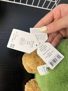 Peluche Orsetto Bartholomew Narcissus di Jellycat, 28 cm, Simpatico Pupazzo Animale Imbottito con Etichette Complete, Vendita all'Ingrosso - Product Image 6