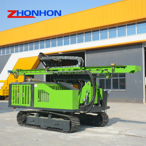 <span class=keywords><strong>Pile</strong></span> driver solaire à chenilles pour panneaux photovoltaïques, machine de piquage de poteaux solaires à vis de petite taille - Product Image 5