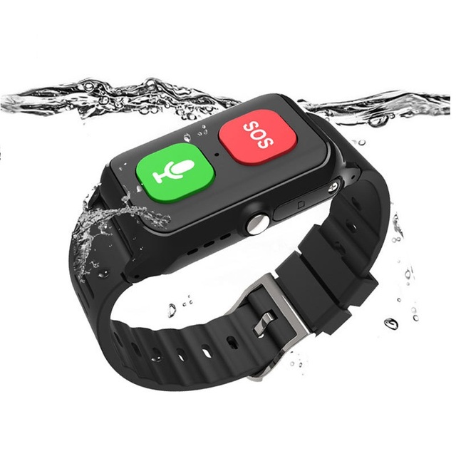 Distress Watch Fall Down emergency call for help 4G SOS S8 Fencing GPS LBS Position Old People Care GPS bracelet for the elderly