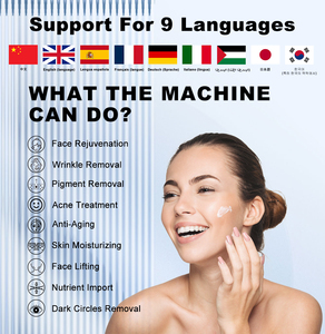 Mặt Máy Spa Aqua Peel Microdermabrasion Hydrogen và oxy phun bong bóng mặt máy chăm sóc da - Product Image 3