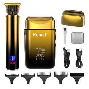 Kemei-Rasoir électrique 2 en 1 pour <span class=keywords><strong>homme</strong></span>, tondeuse à KM-2131 et à barbe, kit pour barbier - Product Image 5