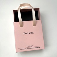 Boîte à bijoux à tiroir de luxe avec logo personnalisé emballage en carton rose bagues boucles d'oreilles bracelets colliers boîte-cadeau de bijoux estampillés