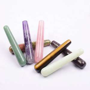 Varita de Cuarzo Rosa Natural para Yoni, Cristal Curativo a Granel, Palo de Masaje para Raspado, Varitas de Cristal Yoni Reafirmantes para Mujeres - Product Image 6