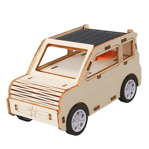 Juguete de Rompecabezas, <span class=keywords><strong>Ciencia</strong></span> <span class=keywords><strong>y</strong></span> Tecnología, Manualidades, Coche de Madera con Energía Solar, Pequeña Invención para Primaria, Secundaria <span class=keywords><strong>y</strong></span> Jardín de Niños - Product Image 5