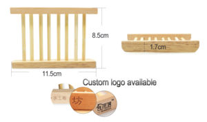 <span class=keywords><strong>Porte</strong></span>-savon en bambou logo personnalisé <span class=keywords><strong>porte</strong></span>-savon en bambou naturel pour salle de bains savon de cuisine <span class=keywords><strong>éponge</strong></span> épurateur - Product Image 3