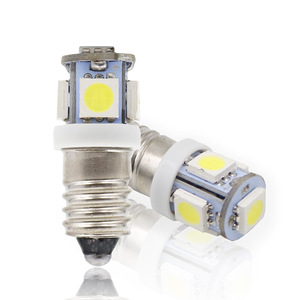 Bombilla indicadora LED E10, 12V para instrumentos y medidores, luz de señal tipo tornillo E10 - Product Image 1