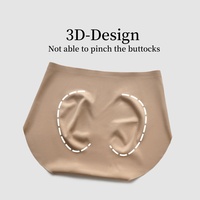 Sous-vêtements en gros de haute qualité confortable 3D Traceless slip fesses levage Triangle Bikini culottes pour femmes