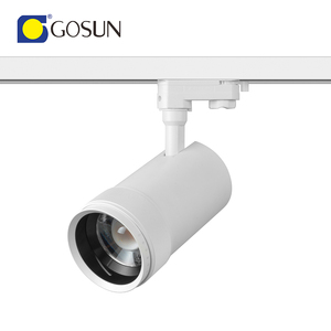 Hochwertiger 36W LED-Schienenstrahler mit integriertem Treiber, Triac/0-10V dimmbar, zoombar, Einbaustrahler für Einkaufszentrum, Supermarkt, Museum - Product Image 1