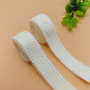 Sangle en tissu élastique tricoté de couleur personnalisée, textile de maison, bande plate extensible de 10 à 30 mm, technique de tissage, boucle d'oreille pour sac, vêtement, soutien-gorge, couture - Product Image 4