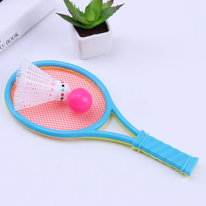 Đồ Chơi Trẻ Em Mới Đồ Chơi Chơi Trò Chơi Ngoài Trời Vợt Tennis Trẻ Em Chơi Cầu Lông Bằng Nhựa Lưới Co Giãn Thể Thao - Product Image 4