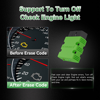 Escáner de coche KONNWEI KW902 OBD2 Bluetooth 5,2 ELM OBDii EOBD CAN lector de código de error con Chip 25K80