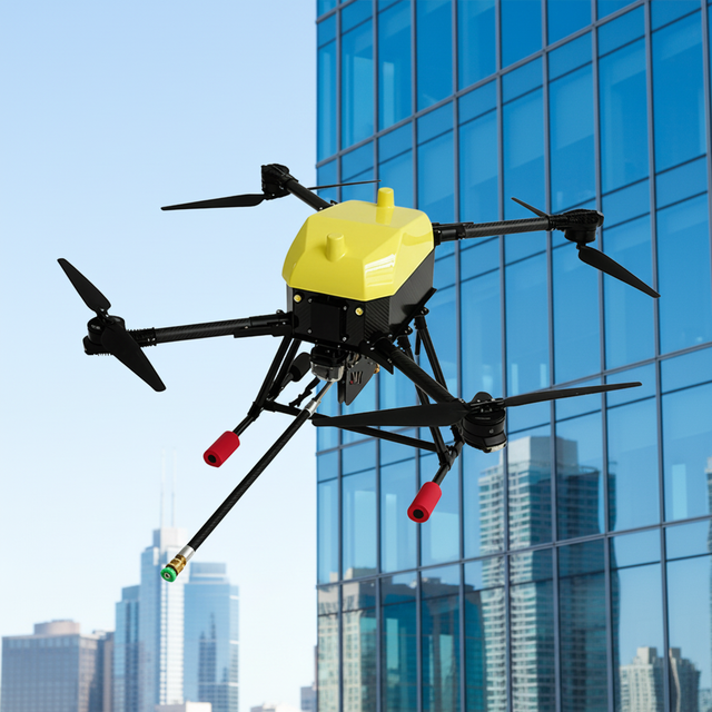 Joyance High Pressure Window Cleaning Drone with 8000W Power for Car Wash Shop Building Glass Cleaning-Remote Control Ready Fly