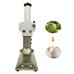 Machine de coupe de noix de coco tendre verte fabriquée en usine Machine d'épluchage de noix de coco de haute qualité Machine de découpe de noix de coco - Product Image 4