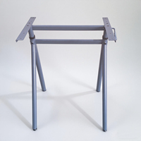 Bureau convertible ergonomique moderne pour la maison et l'école, en fer, avec système de levage pneumatique réglable en hauteur (760-1060 mm)