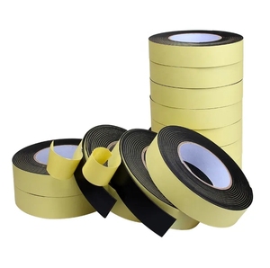 1mm 1.5mm 2mm 3mm 5mm 6mm Băng keo xốp cách nhiệt màu đen EVA một mặt tự dính, dạng miếng dán cửa - Product Image 6