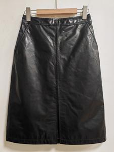 <span class=keywords><strong>Gonna</strong></span> Midi a-line in <span class=keywords><strong>ecopelle</strong></span> <span class=keywords><strong>nera</strong></span>-graffetta primaverile leggera - Product Image 1