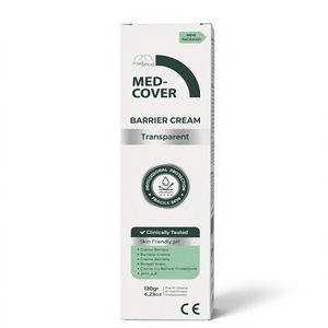 Crème barrière transparente Med-Cover, best-seller, enrichie en vitamine E et beurre de karité, sans gluten, soin intensif pour patients alités - Product Image 5