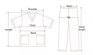 Tenues Médicales Tendance en Gros pour Médecins et Infirmières – Tissu d'Uniforme Médical - Product Image 6