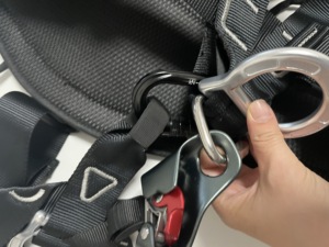 Imbracatura di sicurezza per aerei da viaggio completo cintura di sicurezza per cintura di sicurezza fibbia cintura paracadute arrampicata antincendio - Product Image 2