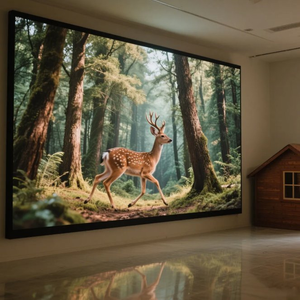 Solution d'affichage vidéo LED flexible transparente de qualité commerciale haute performance personnalisée pour une utilisation en intérieur - Product Image 5