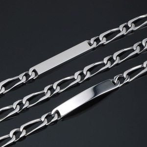 Men's And Women's <b>Titanium</b> Steel Bracelet <b>Chain</b> Link Unisex Jewelry Gift European American Style CE107107 1107 2 - Product Image 3