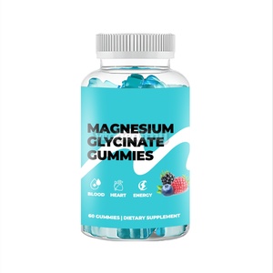 Vitahealthy Gommose di Magnesio Glicinato Vegane OEM, Integratori Alimentari Naturali per il Sonno, Senza Zucchero, a Forma di Orsetto - Product Image 1