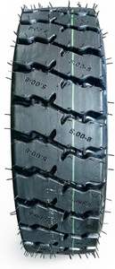 दो 5-8 भारी शुल्क फोर्कलिफ्ट टायर 10 प्लाई ट्यूब 5.00x8 टिकाऊ औद्योगिक फोर्कलिफ्ट टायर - Product Image 5