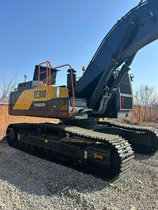 Excavatrice sur chenilles Volvo EC380 d'occasion, 38 tonnes, machine de terrassement entièrement d'origine, à vendre. - Product Image 3