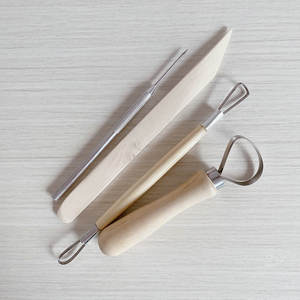 Kit d'outils en céramique et <span class=keywords><strong>poterie</strong></span> pour la création artistique, 8 pièces - Product Image 6
