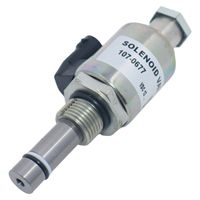 Vanne solénoïde 12V 107-0677 1070677 compatible avec les moteurs à huile Caterpillar CAT 3412E
