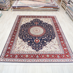 9x12ft Soie Fabrication Prix Chinois Soins Prière Myslim <span class=keywords><strong>Hamadan</strong></span> Tapis Turcs Pour Tables Centrales - Product Image 2