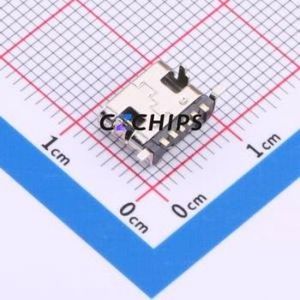 TYPE-C 6PIN QCHT USB <b>Connector</b> SMD <b>Connector</b> ( <b>Connector</b> Type: Type-C )( Gender: Female )( Mounting Type: Horizontal Mount ) - Product Image 2