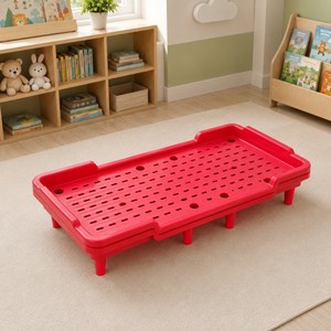 <span class=keywords><strong>Lit</strong></span> d'enfant <span class=keywords><strong>empilable</strong></span> en plastique pour bébés et enfants, design moderne, coins arrondis sécurisés, mobilier de sommeil durable pour garderie, personnalisation OEM - Product Image 6