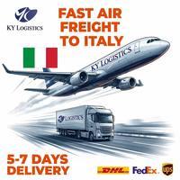 Agent d'expédition fiable et rapide vers l'Italie, service logistique, transitaire Chine-Vénice, service express maritime et aérien FCL LCL DDP