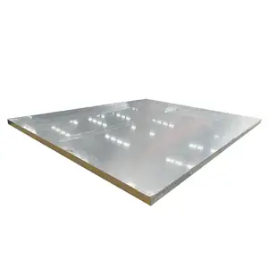 Placas de chapa de aluminio 6061 7075 Hojas galvanizadas de 1,5mm Placa de acero galvanizada por inmersión en caliente con agujeros para construcción naval