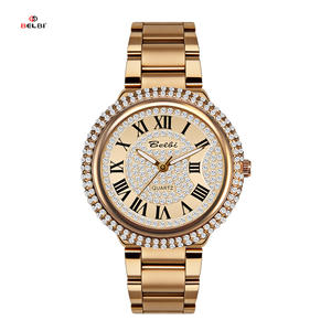 Elegante Reloj de Mujer con Esfera Romana, Estilo Cristal Estrellado, Brazalete de Acero, Reloj de Cuarzo - Product Image 2