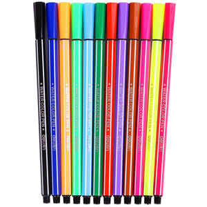 Yüksek kaliteli Deli suluboya kalem yıkanabilir anaokulu çocuk boyama ve çizim için renkli kalem - Product Image 2