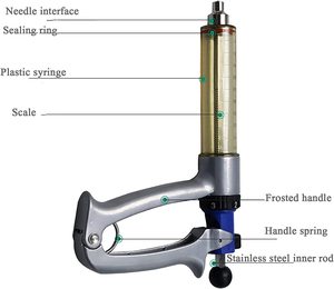 Ống Tiêm Vắc-xin Tự Động Thú Y Liên Tục Cho Động Vật Nuôi - Product Image 2