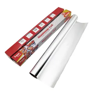 Baking And Roasting Aluminium Foil Rolls 8011 Household Restaurant Use Aluminum Foil Paper Rolls