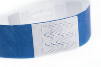 Pulsera NFC de papel Tyvek usada una vez con logotipo personalizado de 13,56 MHz para control de acceso a entradas de eventos