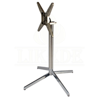 Nouvelle base de table pliante en aluminium moderne empilable