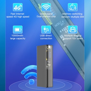 M27 Portable LTE Router with Mobile <b>WiFi</b> 4G Internal Antennas Firewall Function <b>Plug</b>-In Sim Card Option for Outdoor Use - Product Image 3