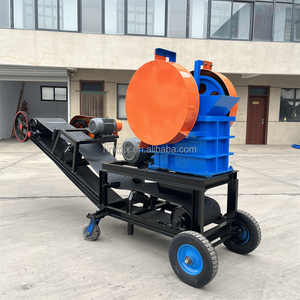 小型ディーゼルエンジン移動顎クラッシャー小型ベルトコンベアCrusherJawクラッシャー工場直販 - Product Image 3