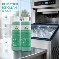 Nettoyant liquide détartrant pour machine à glaçons, solution de nettoyage pour machine à glaçons commerciale, vente en gros d'usine