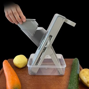 Đa chức năng nhựa cầm tay nhà bếp cắt chanh Slicer cà rốt Shredder thịt & rau Slicer Hướng dẫn sử dụng Báo Chí vắt tay - Product Image 5