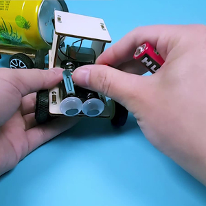 Custom Educational Toys DIY School Educational Steam STEM Toys Wooden <strong>Science</strong> STEM Projects Wooden <strong>Train</strong> STEM Kits for Kids - Product Image 5