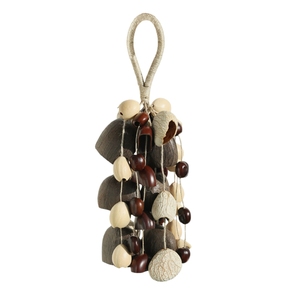 Wholesale Handmade Natural Fruit Shell Rattle <b>Wind</b> <b>Chime</b>, Multiple Style Hanging Bell For Yoga Sound Therapy - Product Image 1
