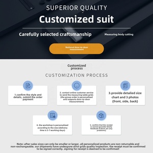 Abito <span class=keywords><strong>da</strong></span> <span class=keywords><strong>uomo</strong></span> monopetto con scollo a V personalizzabile <span class=keywords><strong>da</strong></span> lavoro aziendale con opzioni taglie forti professionale uniforme <span class=keywords><strong>da</strong></span> ufficio - Product Image 3